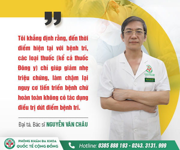 Sự thật về thuốc chữa bệnh trĩ hết ngay