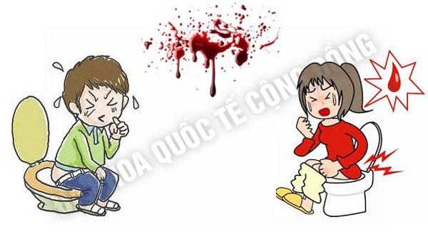 triệu chứng đi đại tiện ra máu có nguy hiểm không